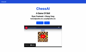 Chessai.ryanfrasheski.com thumbnail