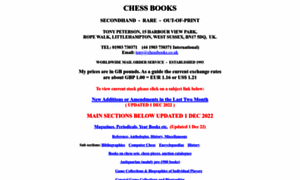 Chessbooks.co.uk thumbnail