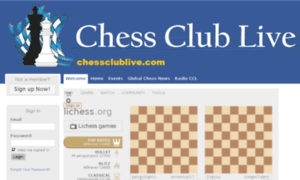 Chessclublive.network-maker.com thumbnail