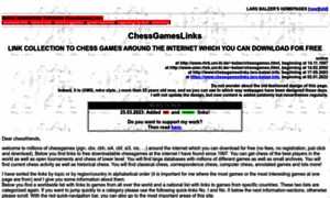 Chessgameslinks.lars-balzer.info thumbnail