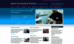 Chesterchiropodypodiatry.co.uk thumbnail