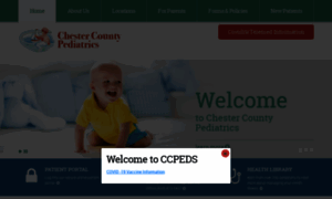 Chestercountypediatrics.com thumbnail