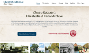 Chesterfieldcanalarchive.co.uk thumbnail