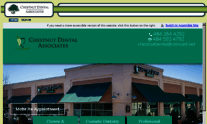 Chestnutdentalassoc.mydentalvisit.com thumbnail