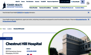 Chestnuthill.towerhealth.org thumbnail