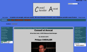 Chevalier-avocat.com thumbnail