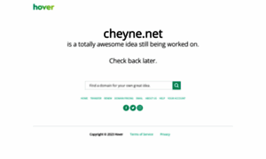 Cheyne.net thumbnail