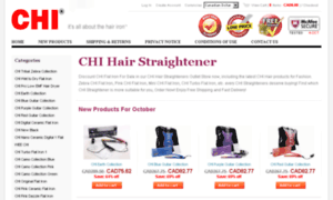 Chi-hairstraightener.ca thumbnail
