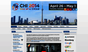 Chi2014.acm.org thumbnail