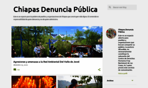 Chiapasdenuncia.blogspot.com thumbnail