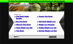 Chiaseeds.com thumbnail