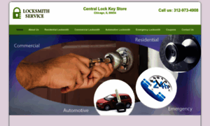 Chicago.central-lock-key-store.com thumbnail