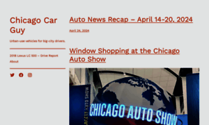Chicagocarguy.org thumbnail