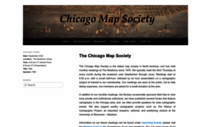 Chicagomapsociety.org thumbnail