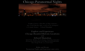 Chicagoparanormalnights.com thumbnail