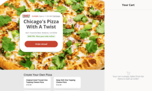 Chicagospizzamodesto.com thumbnail