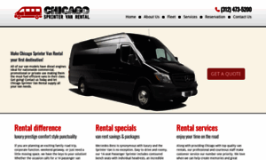 Chicagosprintervanrental.com thumbnail