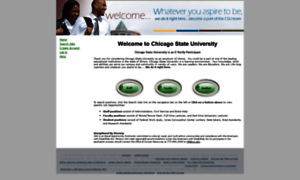 Chicagostate.peopleadmin.com thumbnail