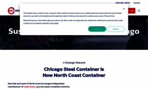 Chicagosteelcontainer.com thumbnail