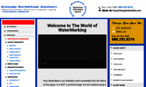 Chicagowatermark.com thumbnail