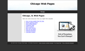 Chicagowebpages.com thumbnail
