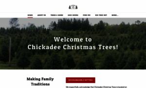 Chickadeechristmastrees.ca thumbnail