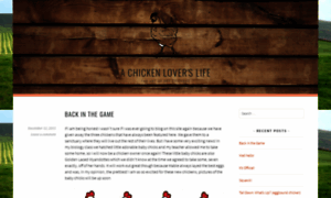 Chickenloverlife.wordpress.com thumbnail