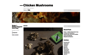 Chickenmushrooms.wordpress.com thumbnail