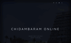 Chidambaramonline.com thumbnail