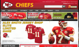 Chiefsofficialnflshop.com thumbnail