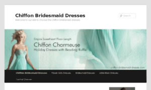 Chiffon-bridesmaid-dresses.com thumbnail