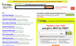 Child-safety-equipment-and-tips.com thumbnail