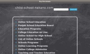 Child-school-nakano.com thumbnail