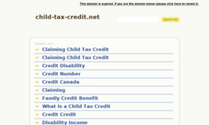 Child-tax-credit.net thumbnail