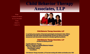 Childbehaviortherapy.org thumbnail