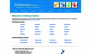 Childcareonline.co.nz thumbnail