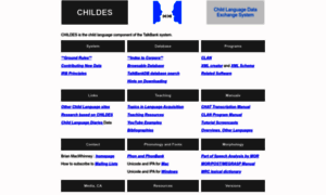 Childes.talkbank.org thumbnail