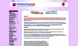 Childmindinghelp.co.uk thumbnail