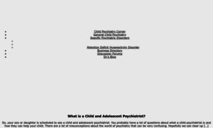 Childpsychiatrycorner.com thumbnail