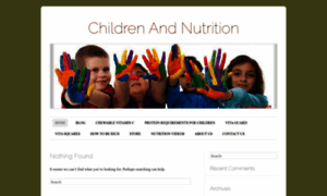 Childrenandnutrition.wordpress.com thumbnail