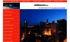 Childrennow.com thumbnail