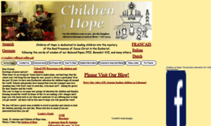 Childrenofhope.org thumbnail