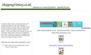 Childrens-books.shoppingvariety.co.uk thumbnail