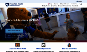 Childrens.pennstatehealth.org thumbnail