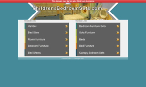 Childrensbedroomsets.com thumbnail