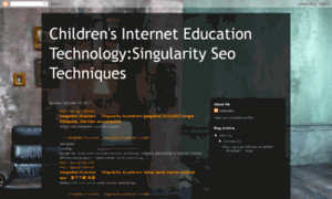 Childrensinterneteducation.blogspot.com thumbnail