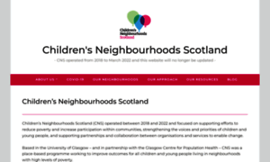 Childrensneighbourhoodsscotland.com thumbnail