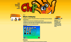 Childsplay.sourceforge.net thumbnail