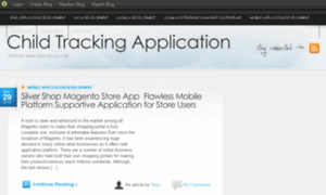 Childtrackingapplication.blog.com thumbnail