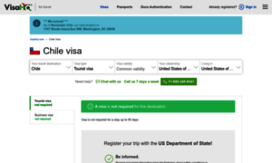 Chile.visahq.com thumbnail